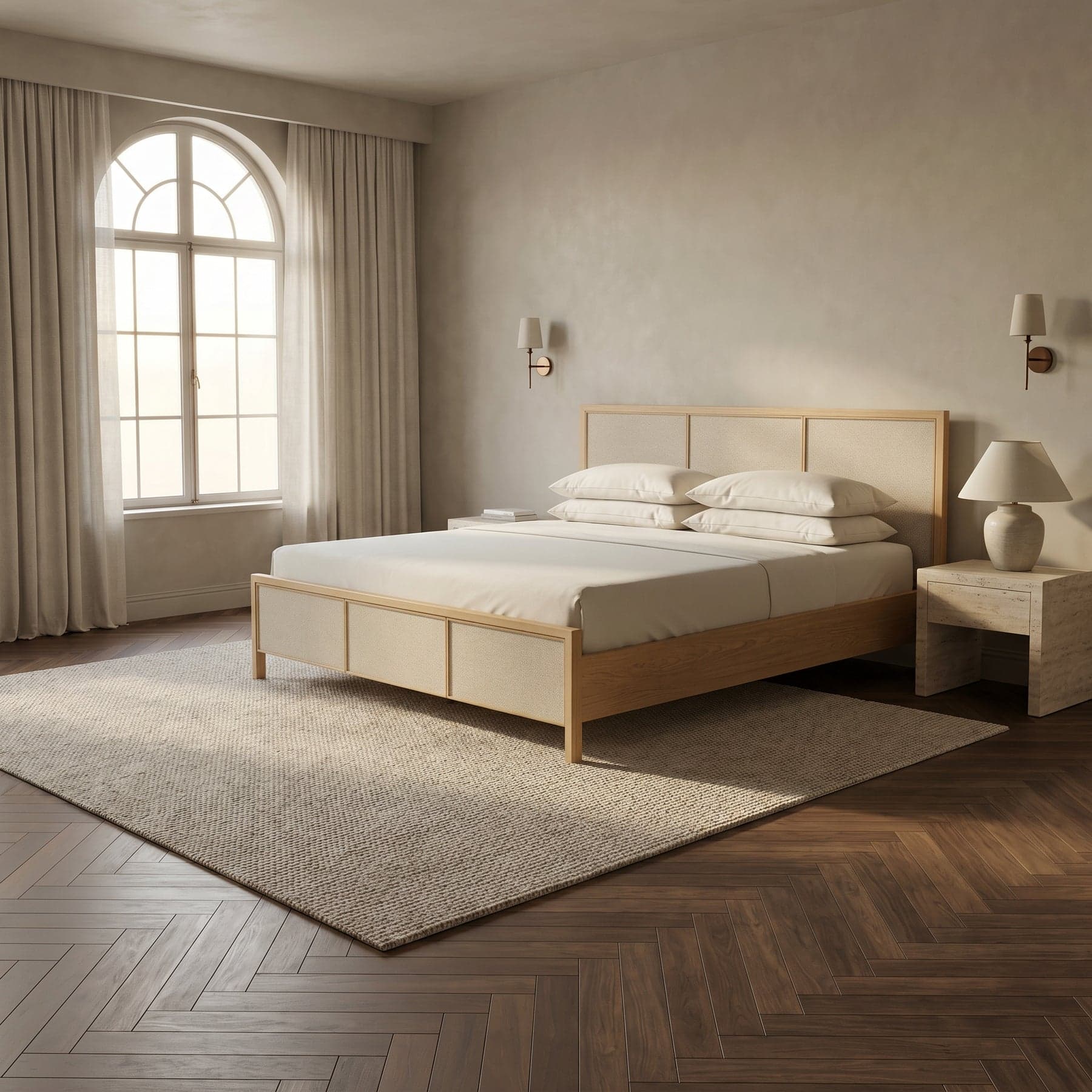 Ambience masif ahşap karyola