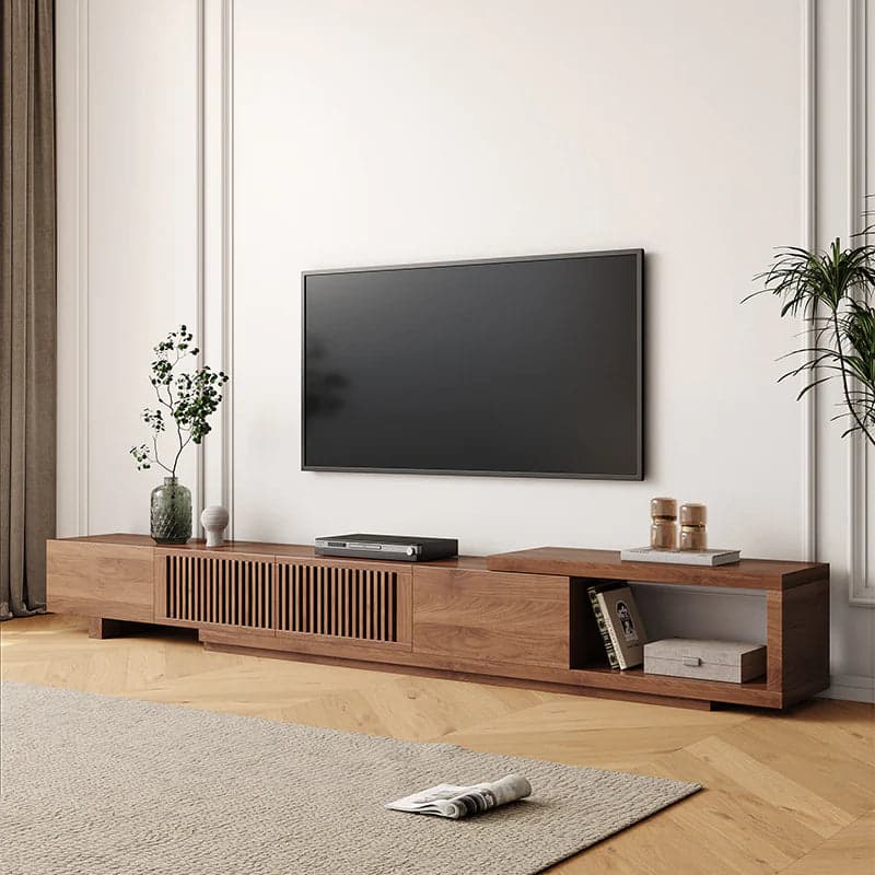 Ruffon masif ahşap TV ünitesi